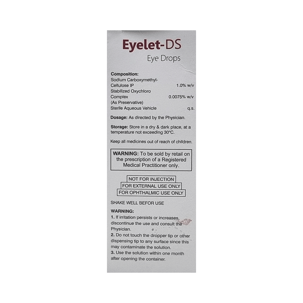 Eyelet DS Eye Drop