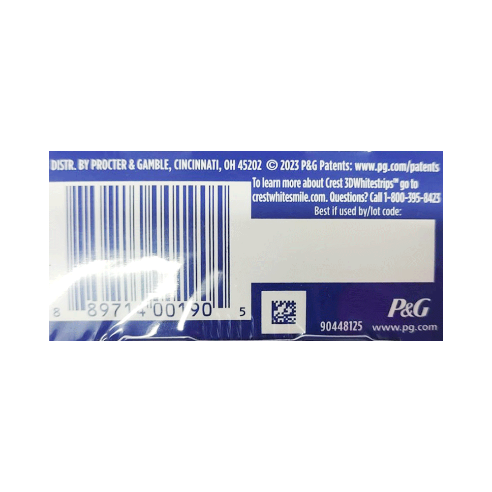 Crest Whitestrips Dental Whitening Strip Kit