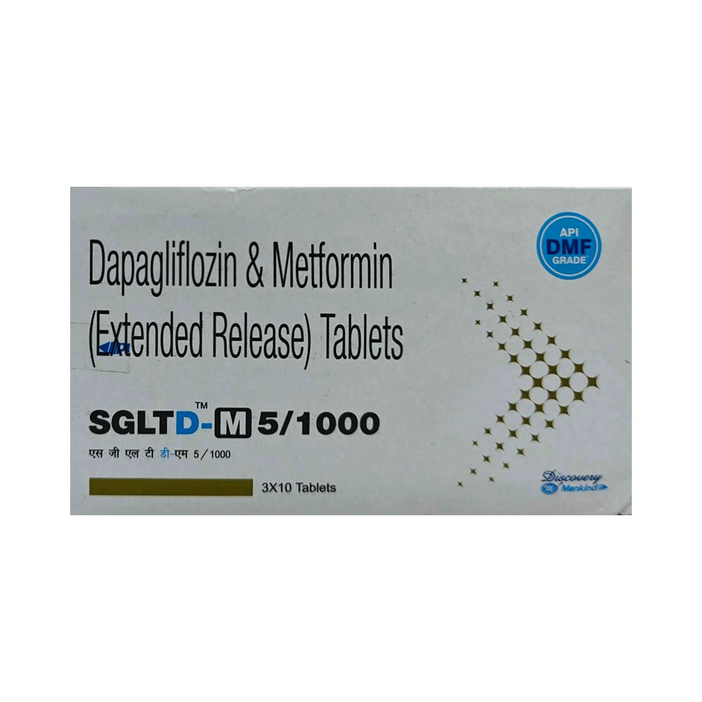 Sgltd M 5mg/1000mg Tablet