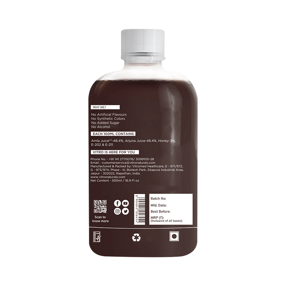 Amla Arjuna Juice | for Heart Health | Supports Cholesterol & Wellness