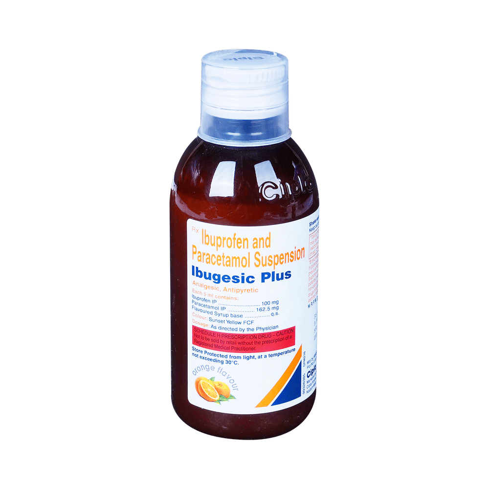 IBUgesic Plus Oral Suspension Orange