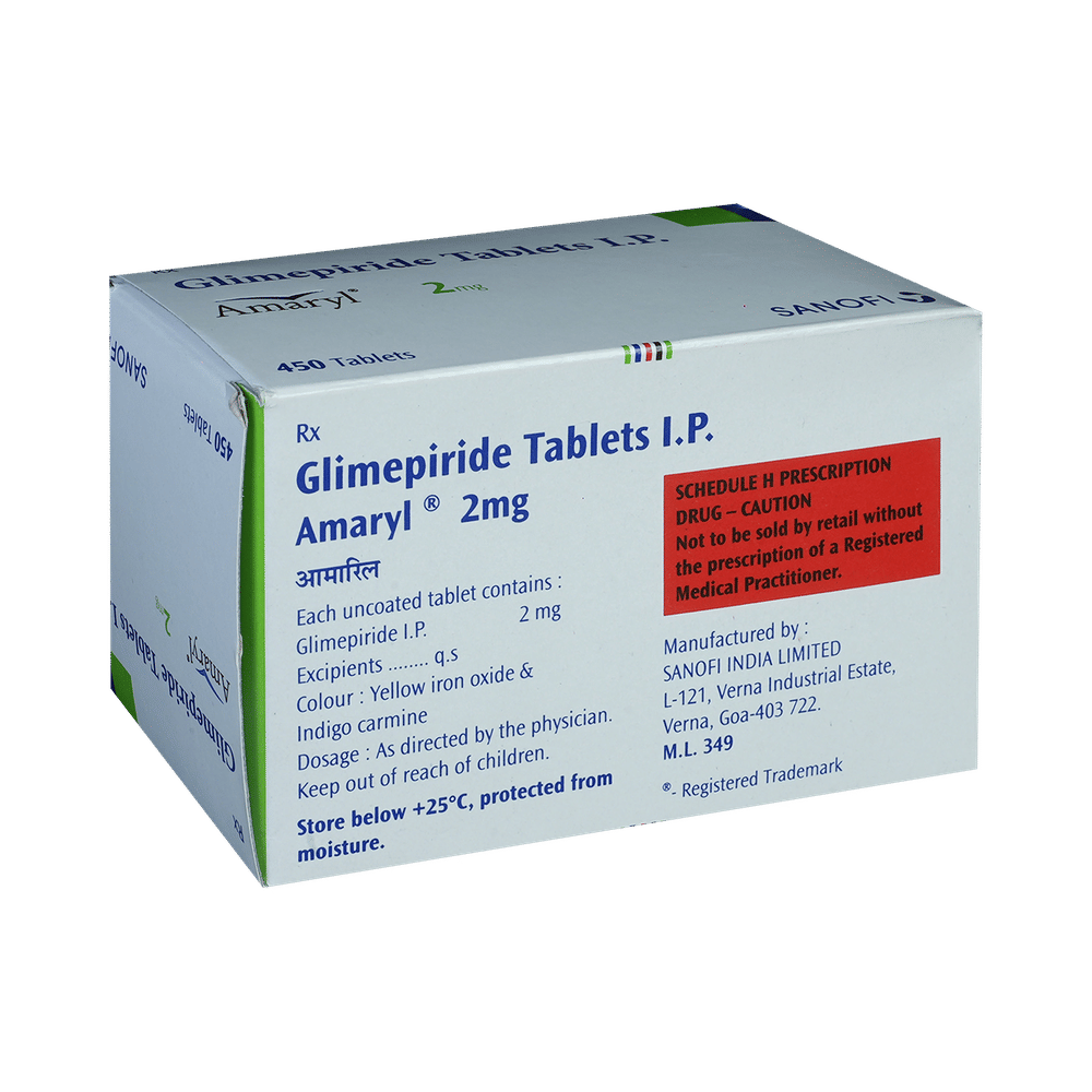 Amaryl 2mg Tablet