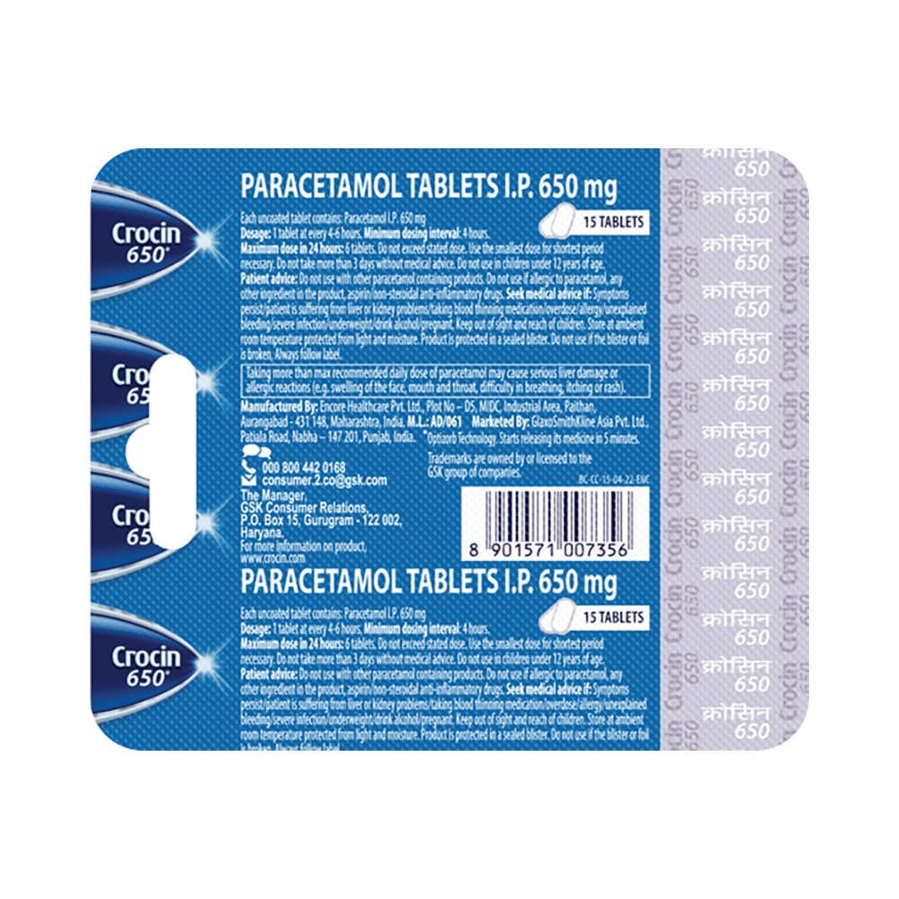 CROcin 650mg Tablet