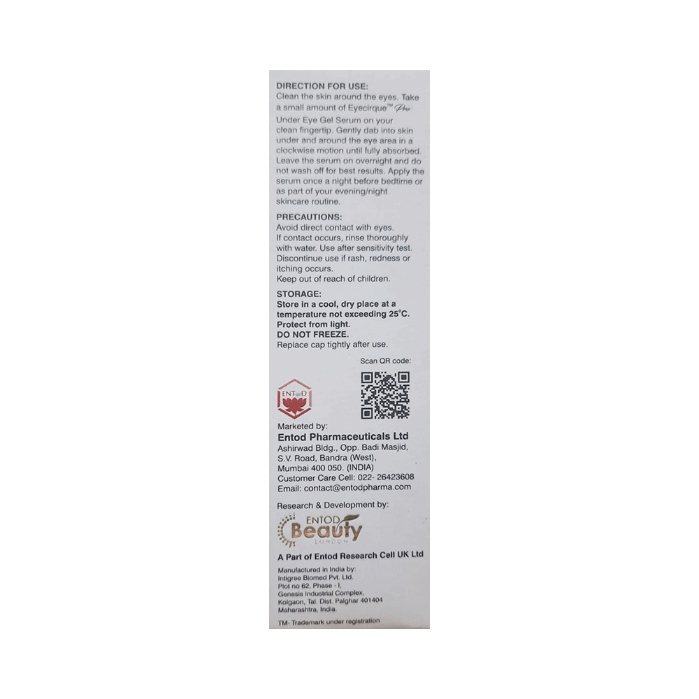 Eyecirque Pro Under Eye Gel Serum
