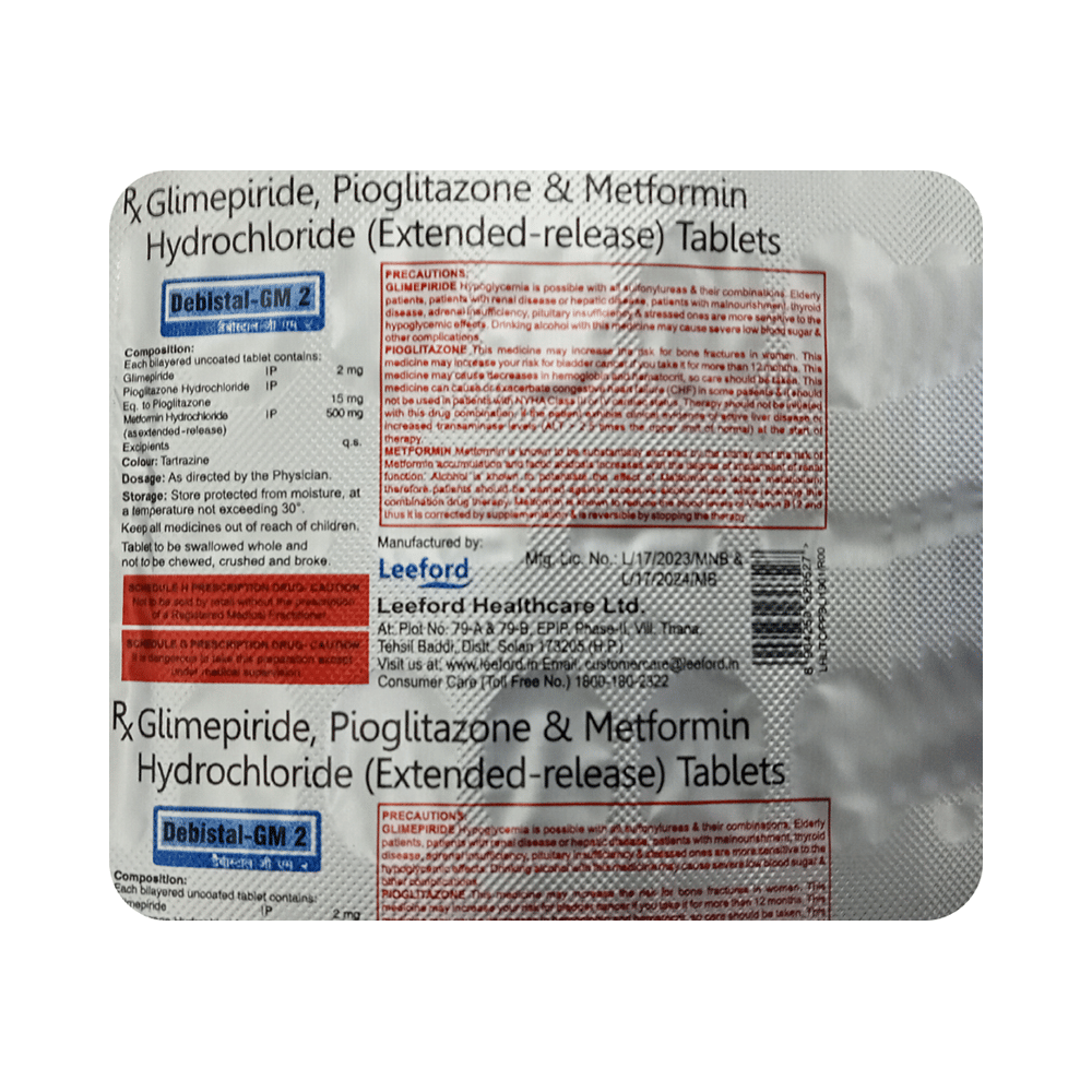 DebiSTAL-GM 2 Tablet ER
