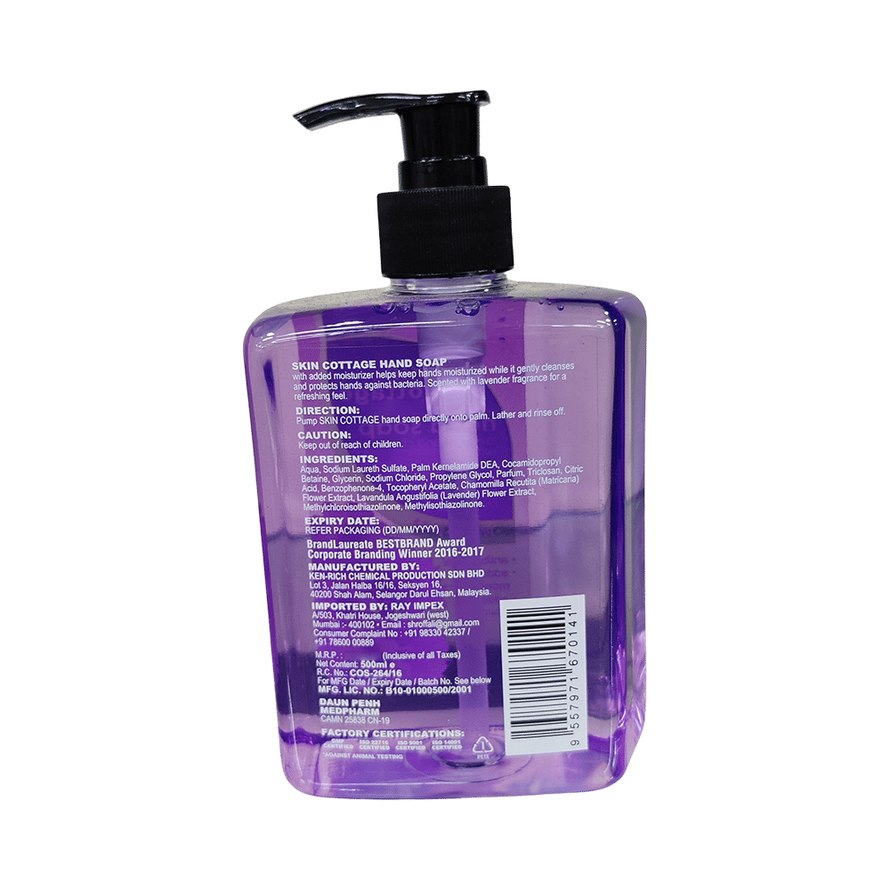 Skin Cottage Hand Soap Lavender and Chamomile Extracts
