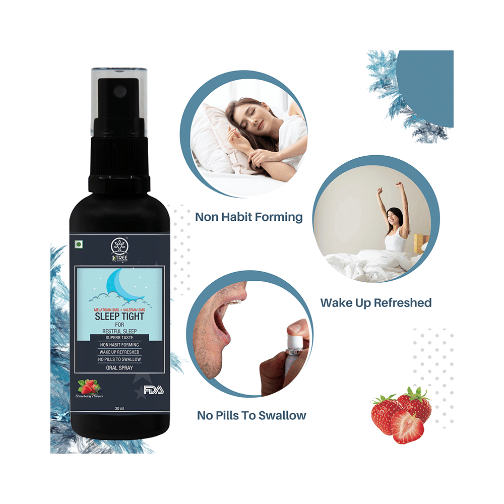 1 Tree Sleep Tight Oral Spray Strawberry