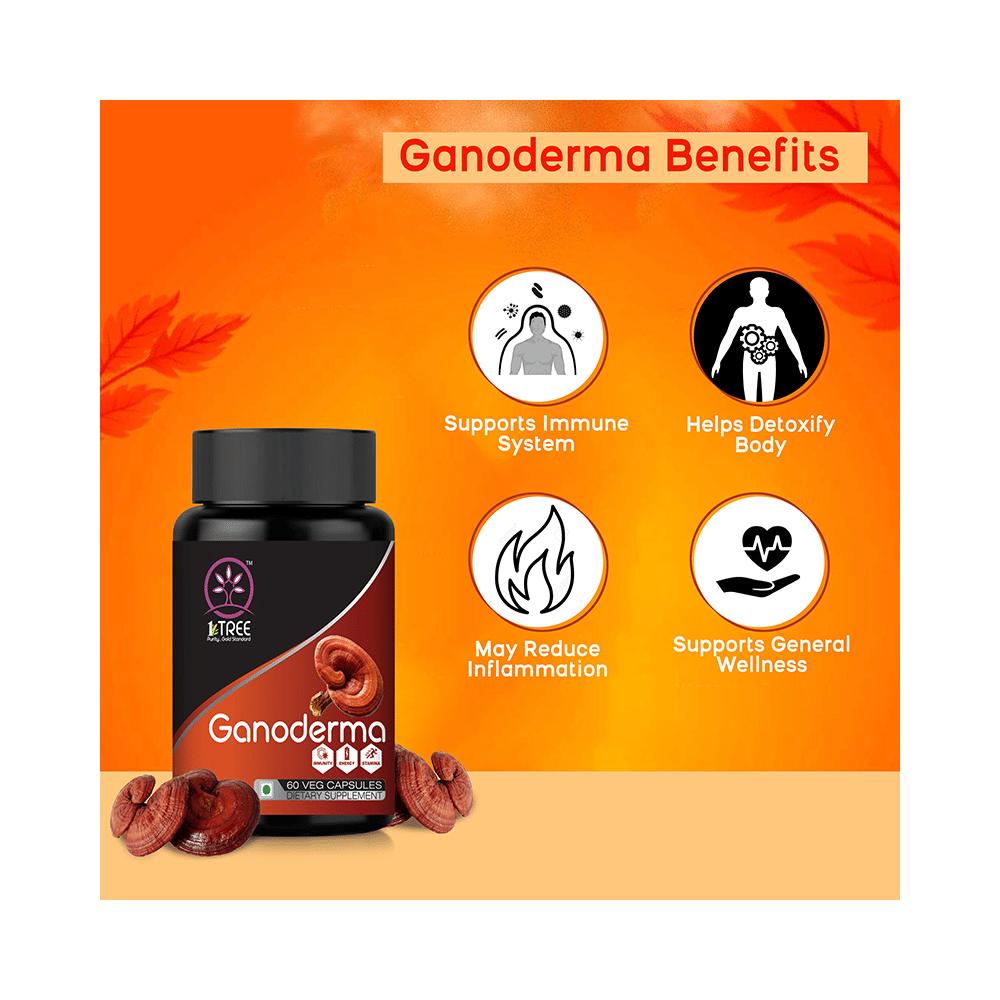 1 Tree Ganoderma Veg Capsule