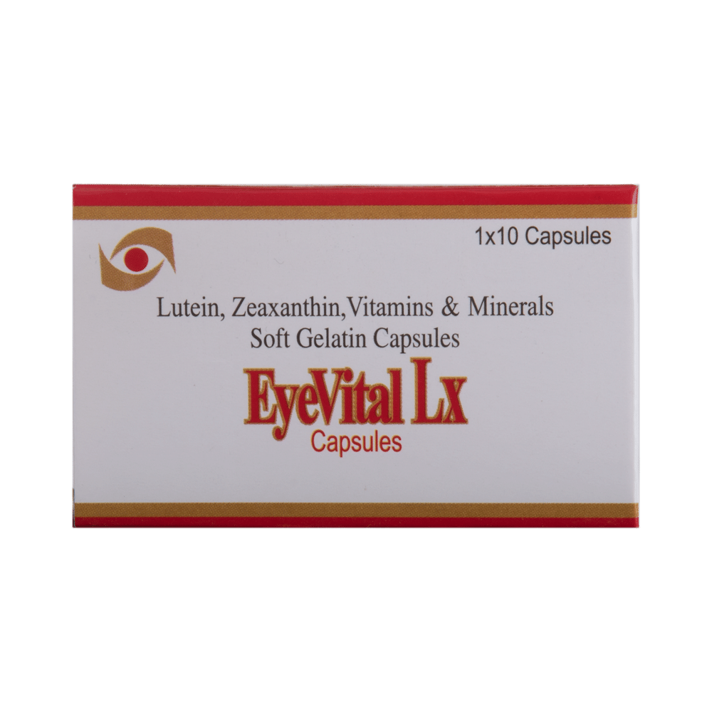 Eye Vital LX Capsule with Lutein, Zeaxanthin, Vitamins & Minerals