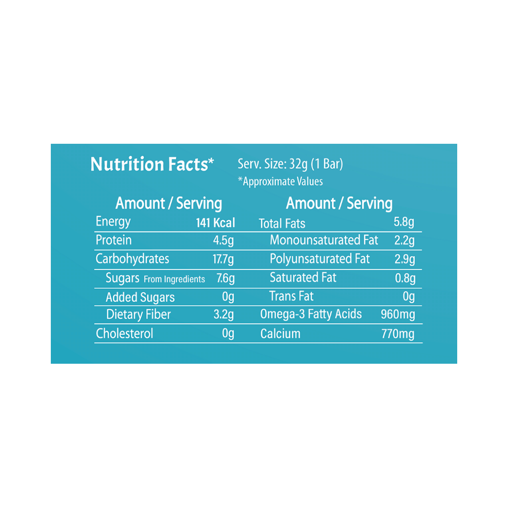 Hearty Bite Superfood Bar | No Added Sugar | Flavour Apricot