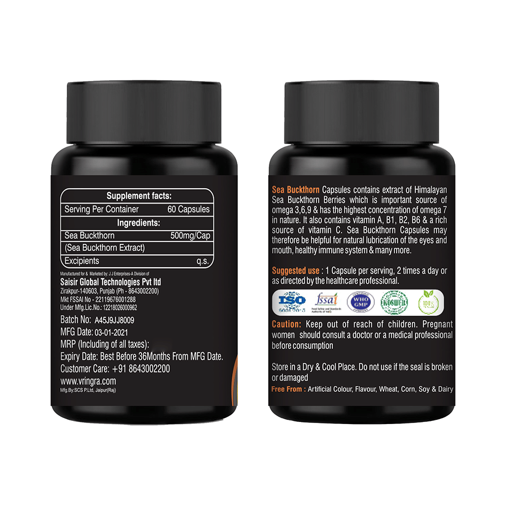 1 Tree Sea Buckthorn Veg Capsule