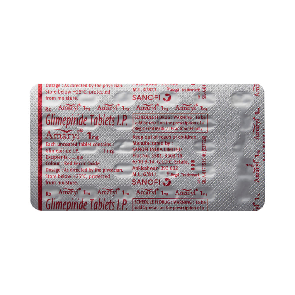 Amaryl 1mg Tablet