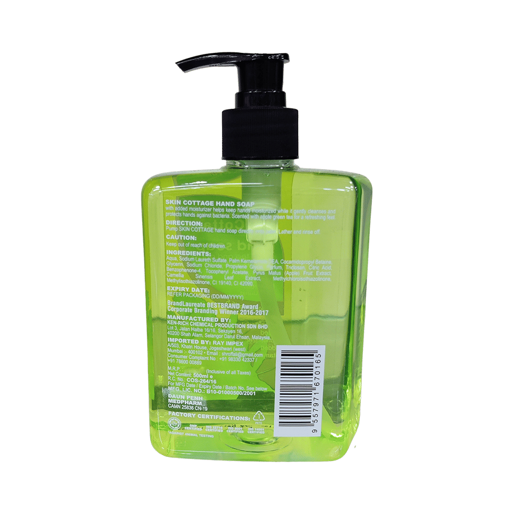 Skin Cottage Hand Soap Green Tea and Apple Extracts