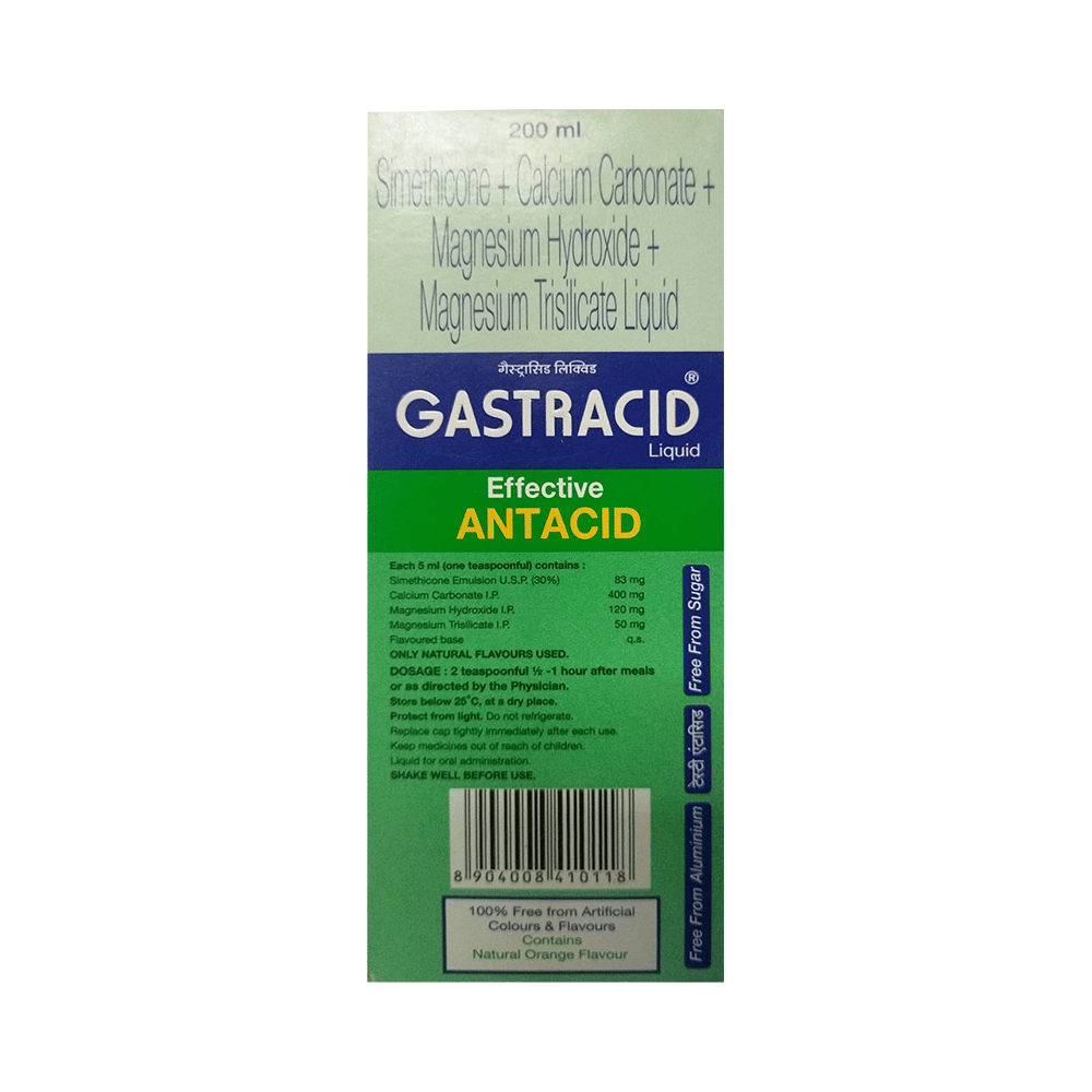 Gastracid Tasty Liquid Sugar Free