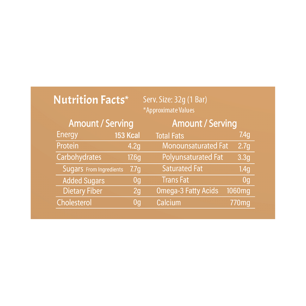 Hearty Bite Superfood Bar | No Added Sugar | Flavour Dark Chocolate