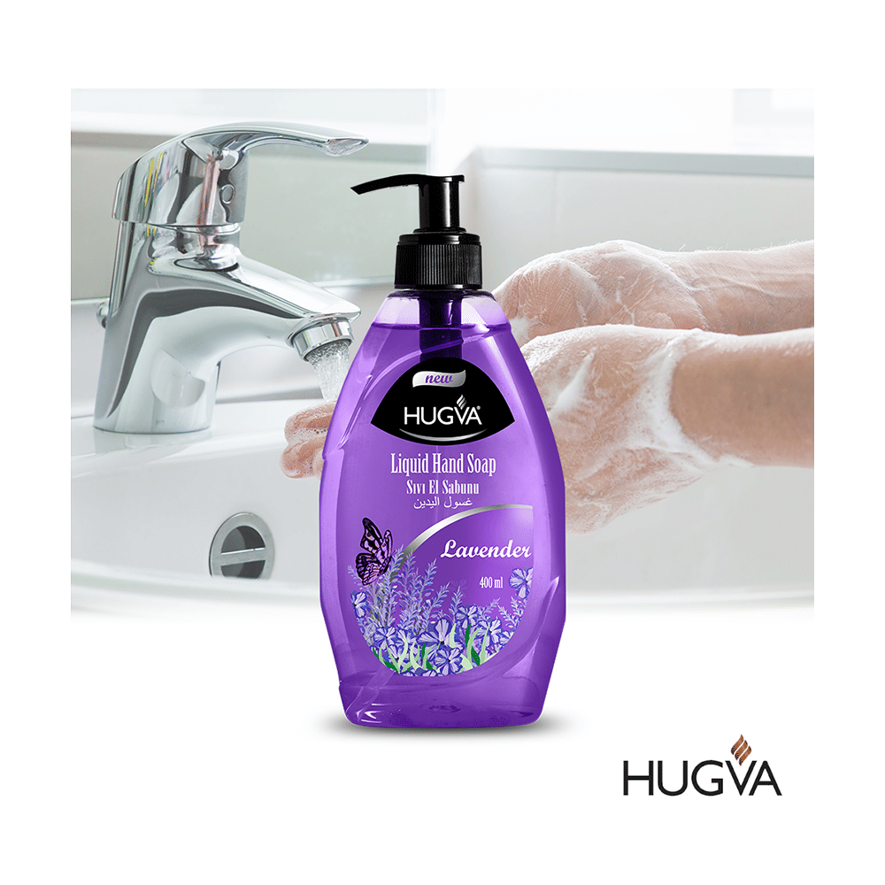 New Hugva Liquid Hand Soap Lavender