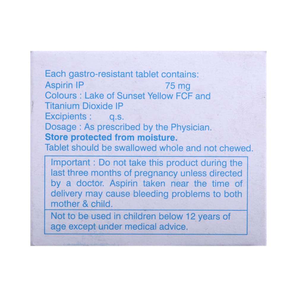 Ecosprin 75 Tablet