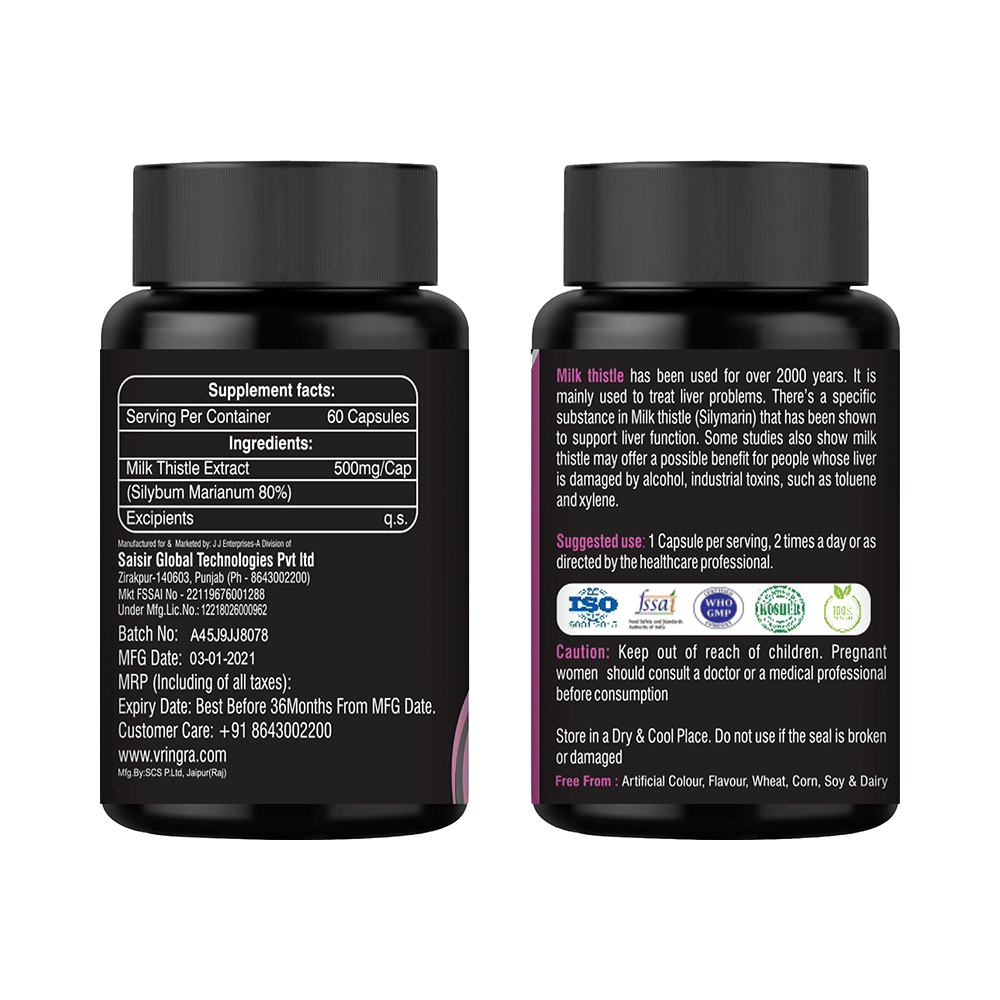 1 Tree Milk Thistle Veg Capsule