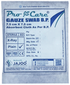 Pro Js Care Gauze Swab B.P 7.5cm x 7.5cm x 8ply thumbnail