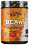 Vogue Wellness BCAA Supplement Boost Strength Stamina Energy Performance Muscle Recovery & Endurance Mango Lemon