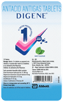Digene Antacid Antigas Tablet | For Acidity, Gas & Stomach Care | Flavour Mint