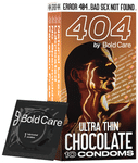 Bold Care 404 By Bold Care Condom Ultra Thin Chocolate