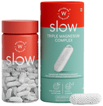 Wellbeing Nutrition Slow Triple Magnesium Complex with Glycinate, Aquamin Citrate & Threonate 1000mg Capsule