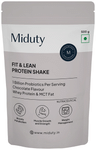 Miduty Lean Protein Shake | Whey Protein Isolate | Weight Loss | Muscle Recovery | Chocolate