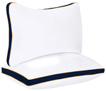 Sleepsia Microfiber Bed Pillow for Sleeping Blue