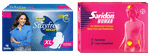 Combo Pack of Stayfree Secure Cottony with Wings XL (18) and Saridon Woman Tablet(5)
