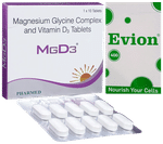 Combo Pack of Evion 400mg Capsule (20) & MGD3 Tablet (10)