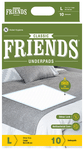 Friends Classic Disposable Underpads,Soft & Super Absorbency Large