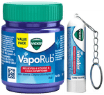 Vicks Combo Pack of Vaporub (25ml) & Inhaler (0.5ml)