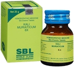 SBL Kali Muriaticum Biochemic Tablet 6X