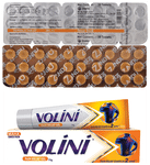 Virtual Combo Brand Combo Pack of Volini Pain Relief Gel (75gm)  & Zandu Triphala Tablet (30)