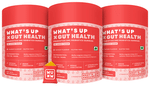 What's Up Wellness Gut Health Gummies | Pre & Probiotic Patented Strain |No Added Sugar(30 Each)