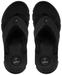 Yoho Lifestyle Extra Soft Comfortable and Anti Skid Slippers for Men with Arch Support 6 Classic Black