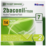 2baconil 14mg Nicotine Transdermal Patch Step 2