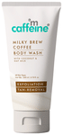 mCaffeine Milky Brew Coffee Exfoliation Tan-Removal Body Wash