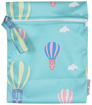 Polka Tots Wet Cloth Pouch Bag Air Balloon Design 20 X 25 cm