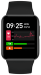 GOQii Health Protect Plan Smart Vital Lite, Dr Health Consults and Lab Benefits with 3 months Personal Health Coaching Smart Watch Black
