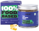 RawRX Vegan Omega 3 Fatty Acid Capsule | 280 mg EPA + DHA + ALA Formula for Heart, Hair & Joints Capsule
