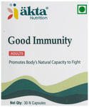 Akta Nutrition Good Immunity Adults Capsule | Immunity Booster | Multivitamin | Vitamin Booster | Health Booster | Capsule