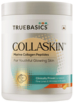 TrueBasics CollaSkin Marine Collagen Peptides for Youthful Glowing Skin Powder Orange