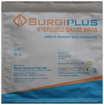 Surgiplus Gauze Swab 7.5cm x 7.5cm x 12ply