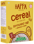 Happa Sprouted Ragi + Almonds & Dates Cereal