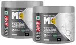 Muscleblaze Micronised Creatine Monohydrate CreAMP Powder (100g Each) Unflavoured