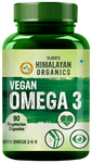 Vlado's Himalayan Organics Vegan Omega 3 6 9 Capsule | Natural Nutrition for Bone, Heart & Skin