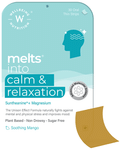 Wellbeing Nutrition Melts into Calm & Relaxation | Sugar Free Oral Thin Strips | Flavour Soothing Mango