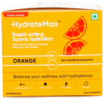 Hydratemax Rapid Acting Sports Hydration Sachet (16 Each) Orange